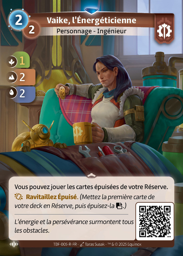 Vaike, l'Énergéticienne