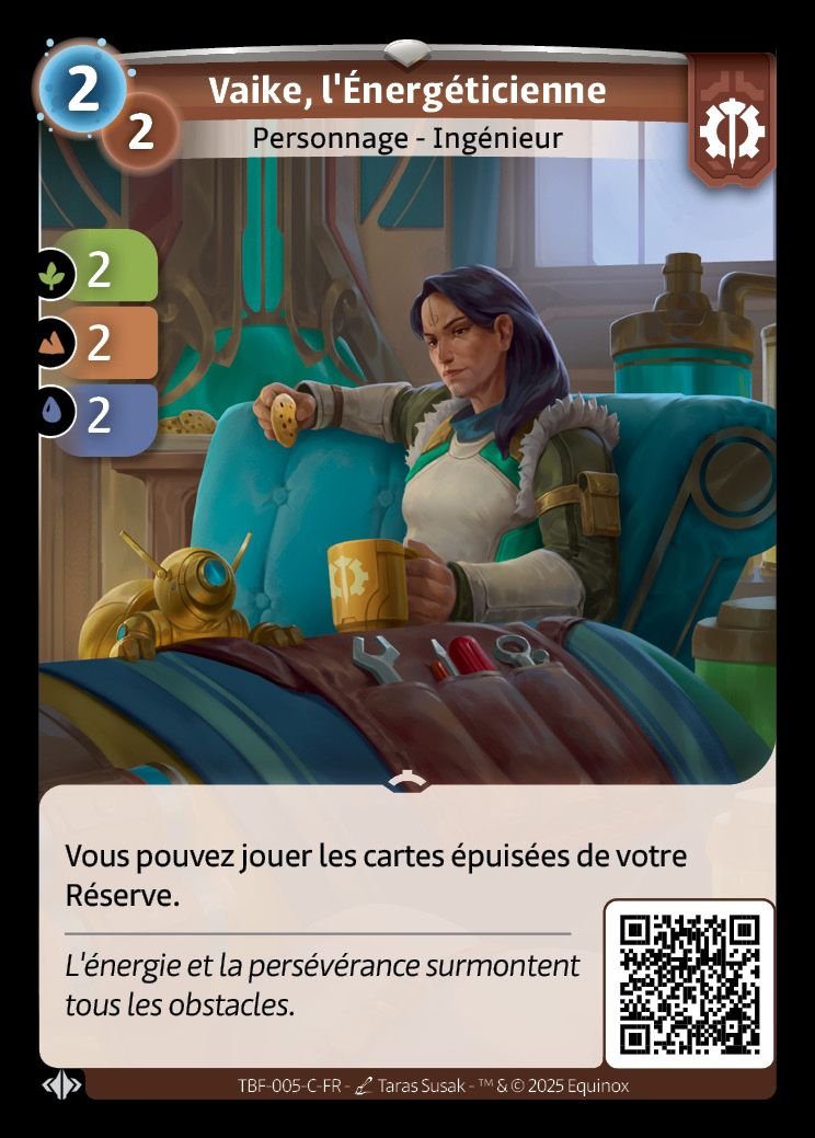 Vaike, l'Énergéticienne