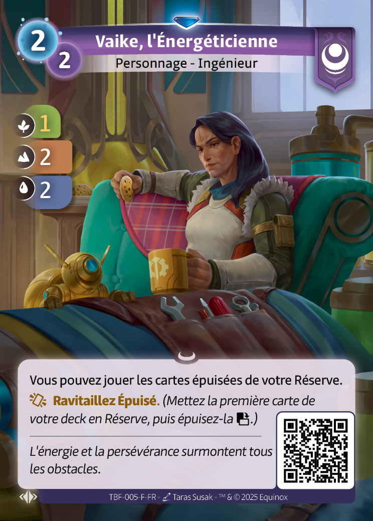 Vaike, l'Énergéticienne