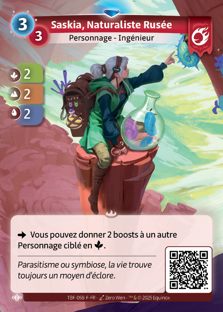 Saskia, Naturaliste Rusée