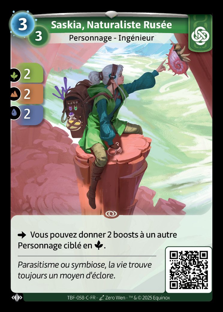 Saskia, Naturaliste Rusée