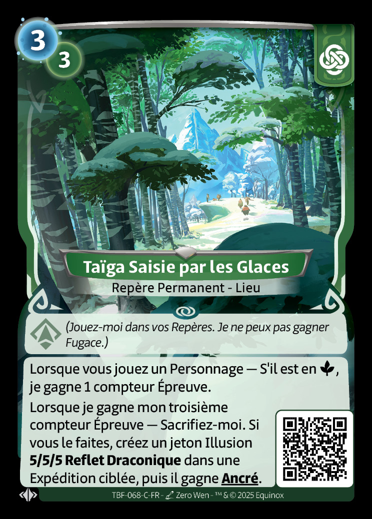 Taïga Saisie par les Glaces