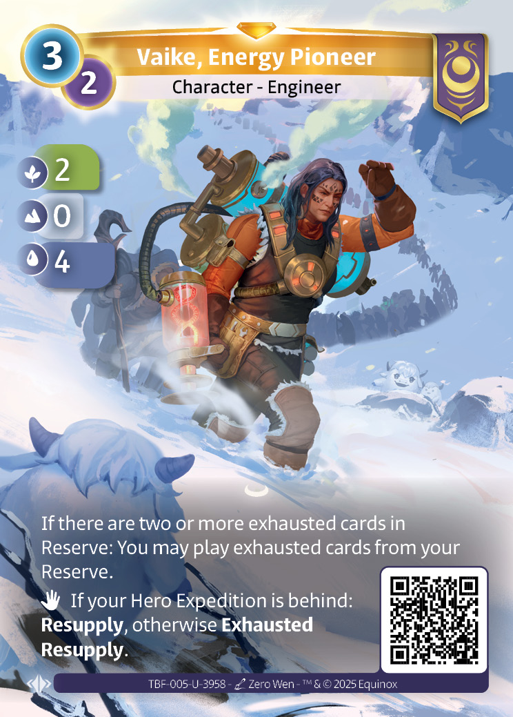 Vaike, Energy Pioneer