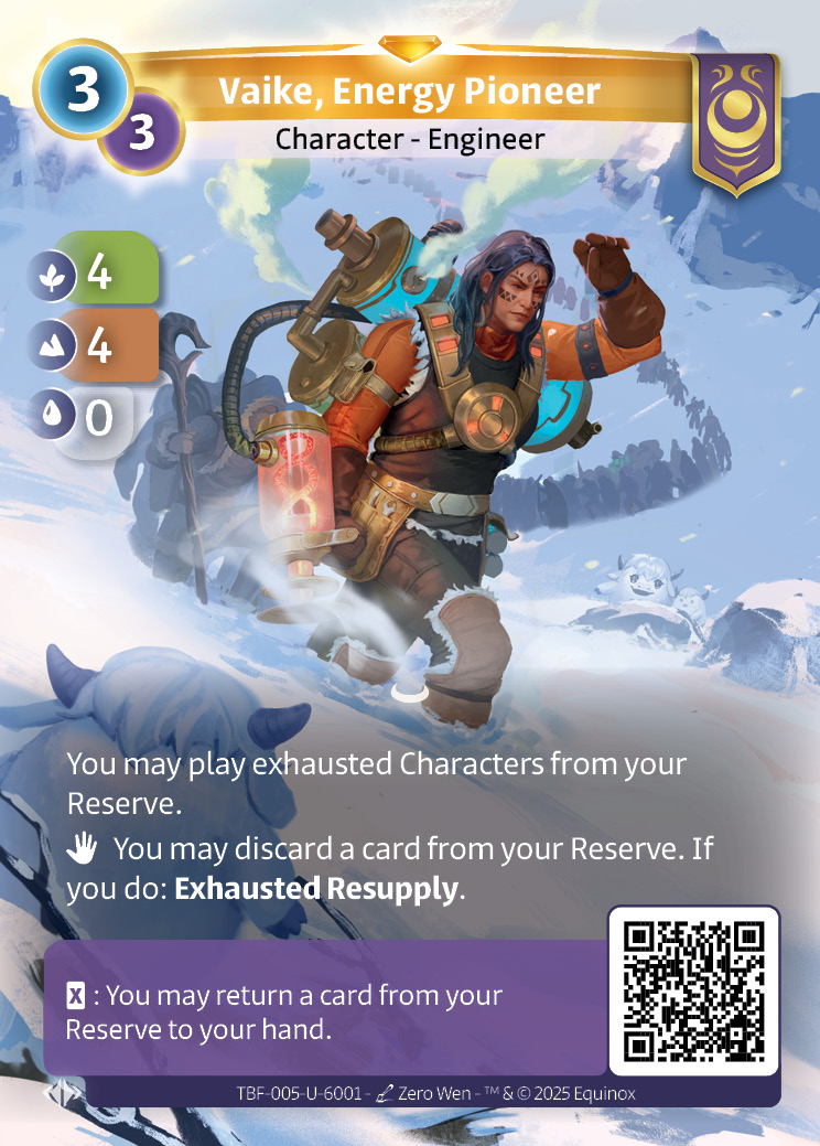 Vaike, Energy Pioneer