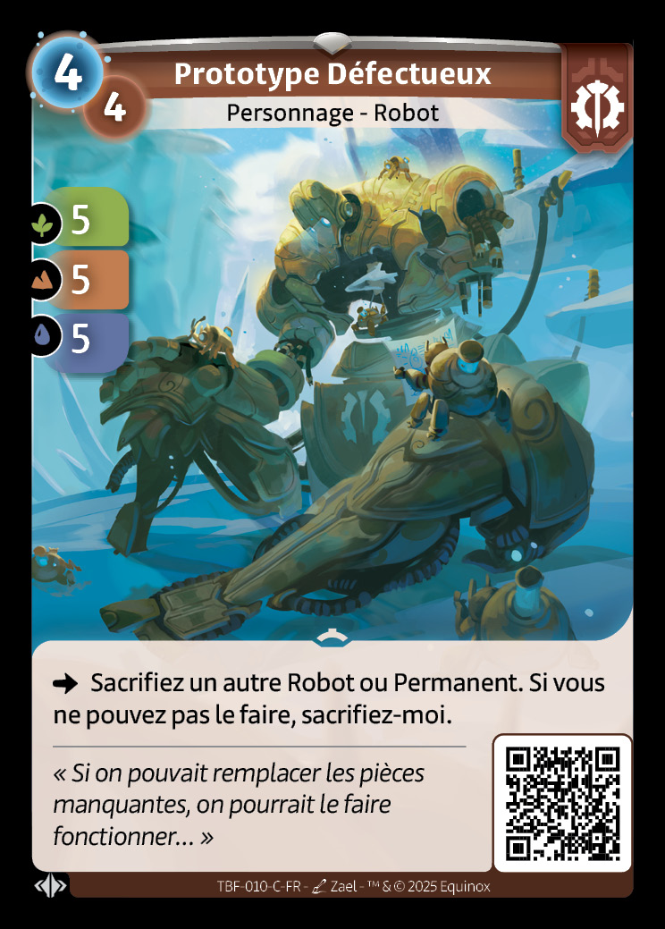 Prototype Défectueux