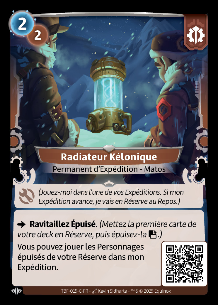 Radiateur Kélonique