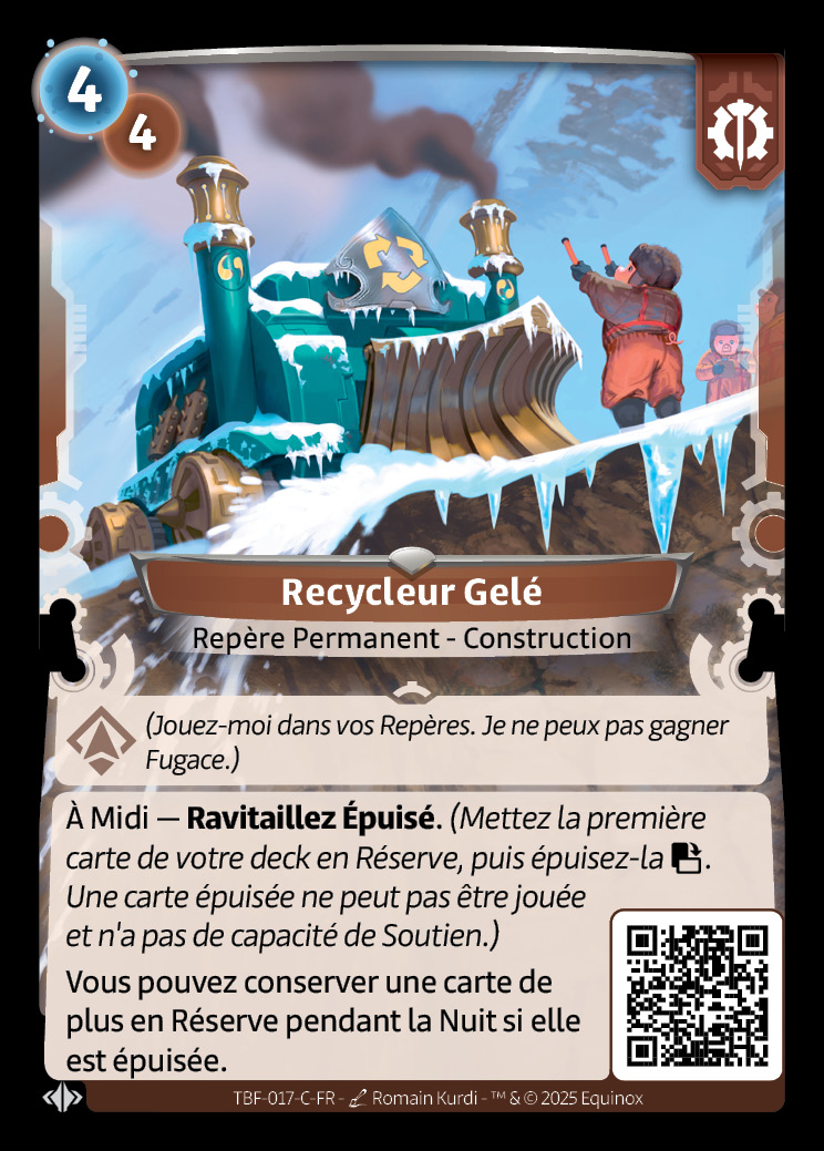 Recycleur Gelé