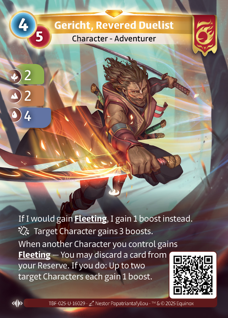 Gericht, Revered Duelist
