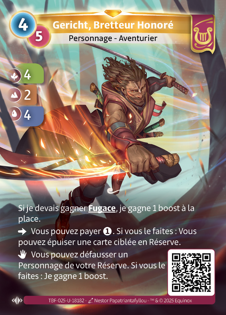 Gericht, Bretteur Honoré