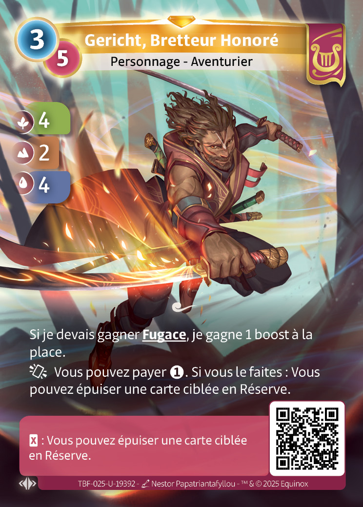 Gericht, Bretteur Honoré