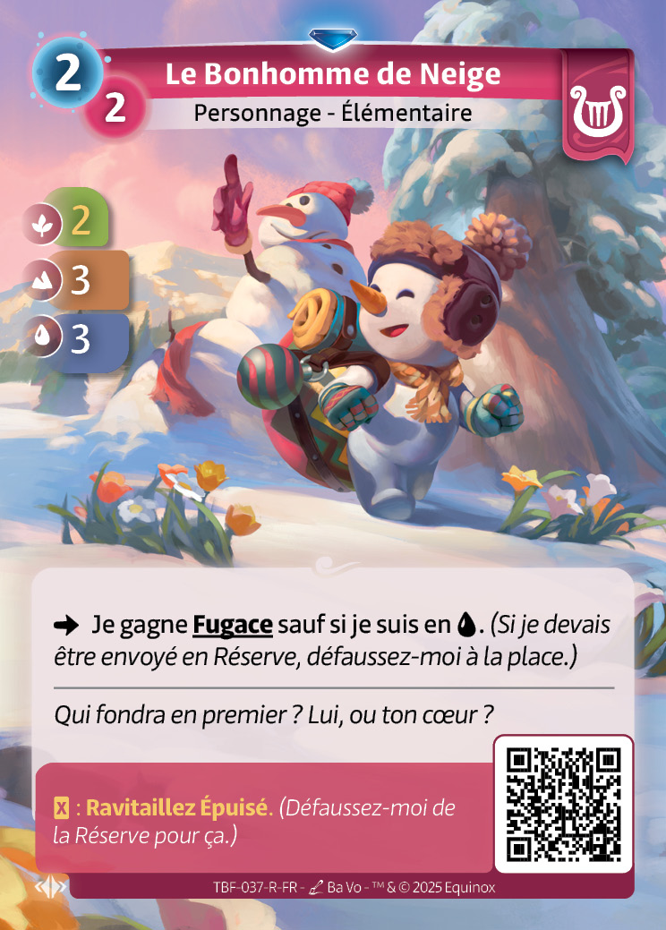 Le Bonhomme de Neige