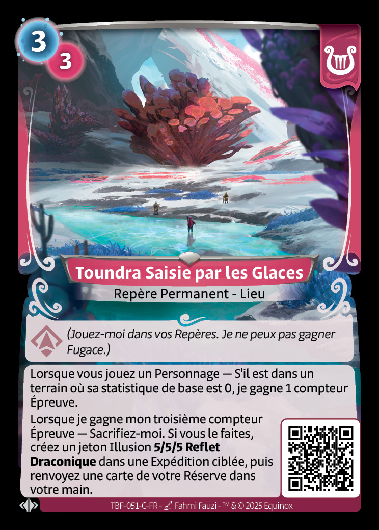 Toundra Saisie par les Glaces