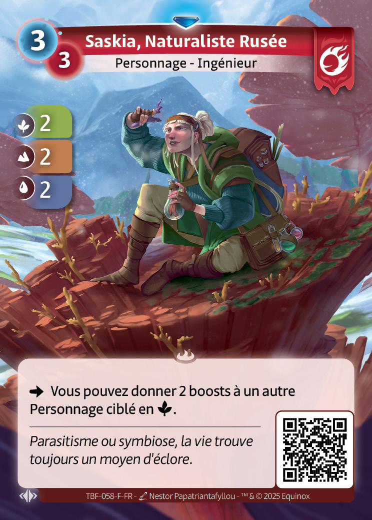 Saskia, Naturaliste Rusée