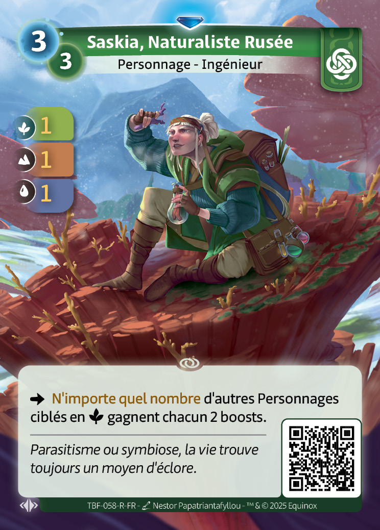 Saskia, Naturaliste Rusée