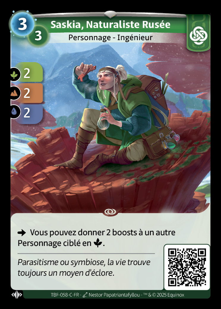 Saskia, Naturaliste Rusée