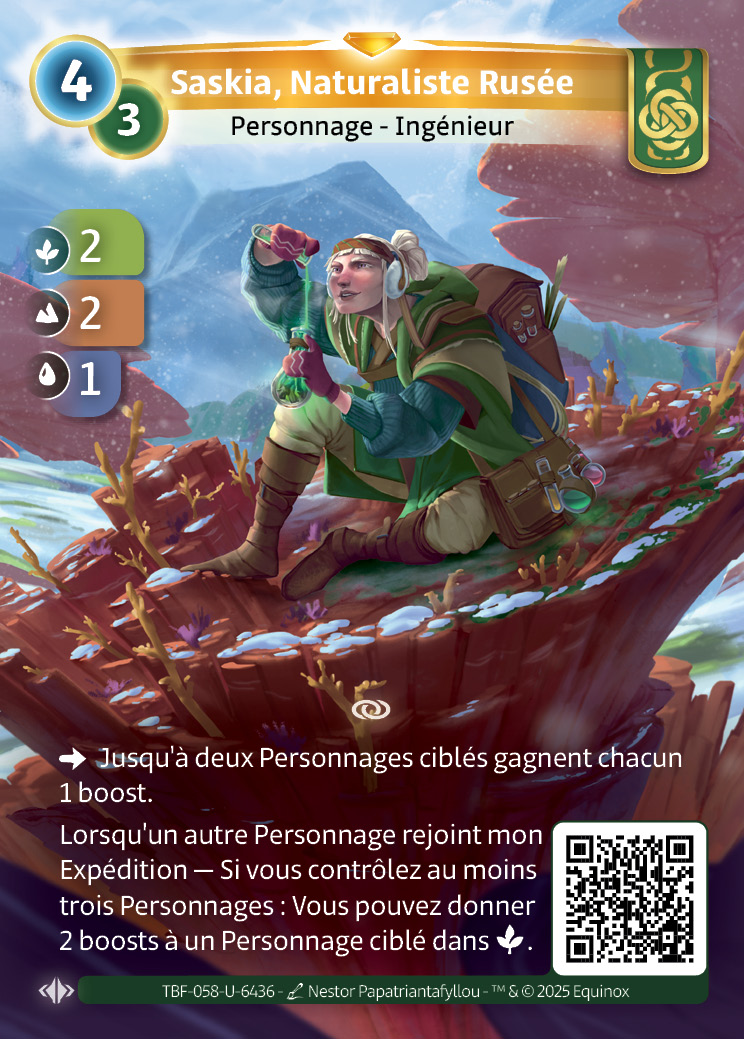 Saskia, Naturaliste Rusée