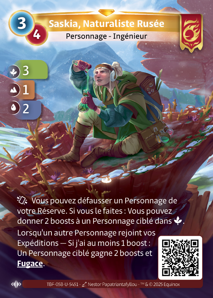 Saskia, Naturaliste Rusée