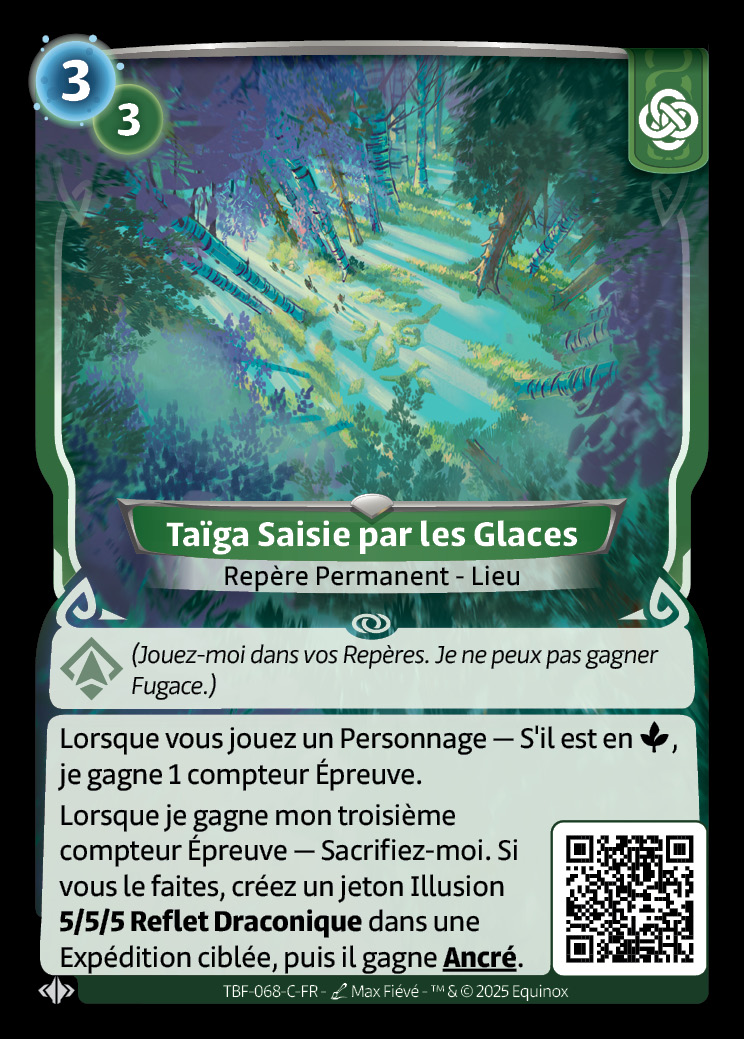 Taïga Saisie par les Glaces