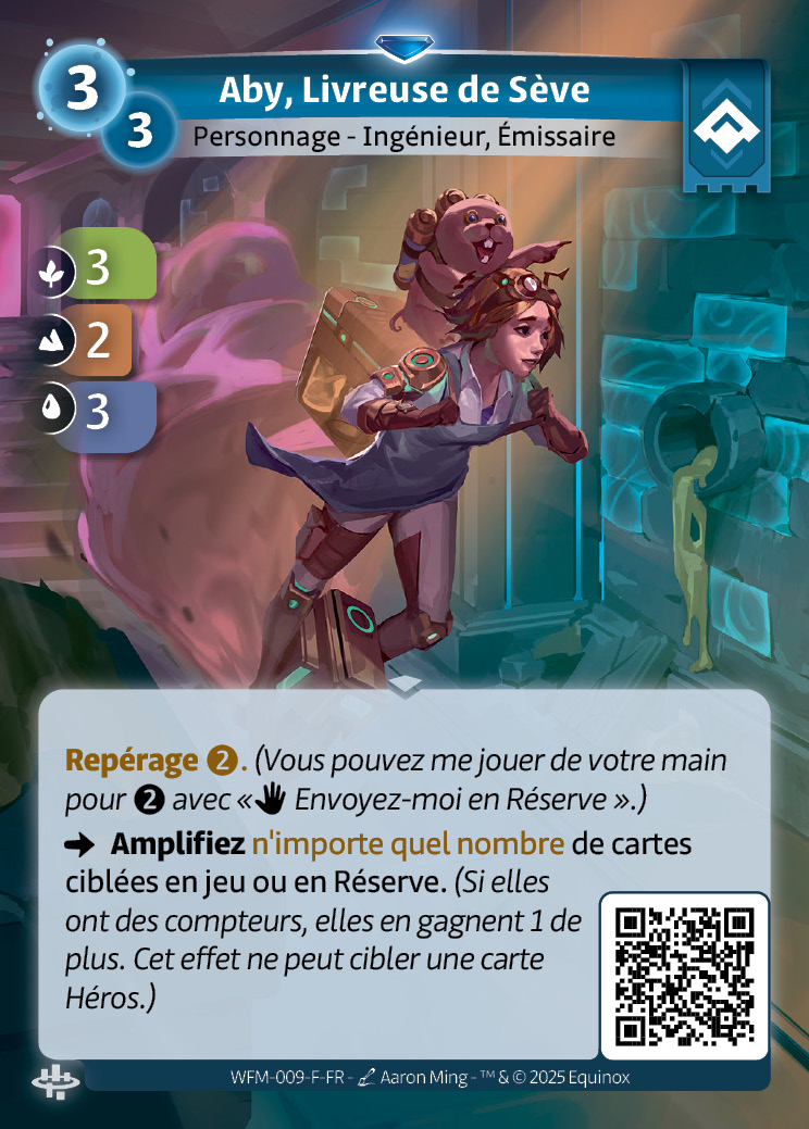 Aby, Livreuse de Sève