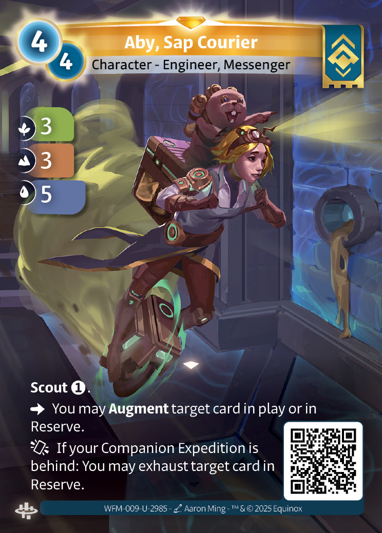 Aby, Sap Courier