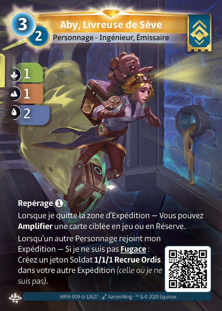 Aby, Livreuse de Sève