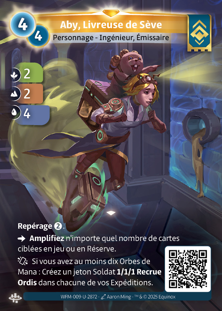 Aby, Livreuse de Sève