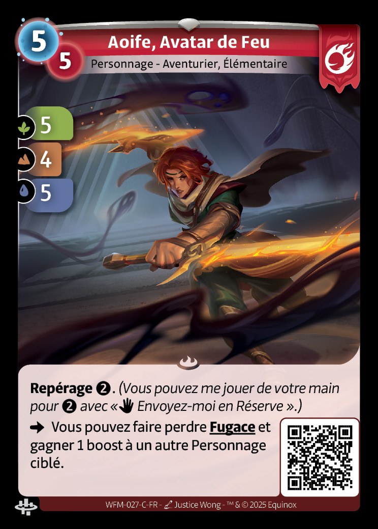 Aoife, Avatar de Feu