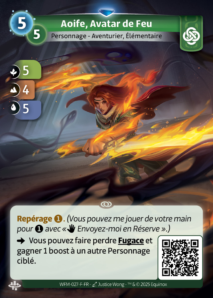Aoife, Avatar de Feu