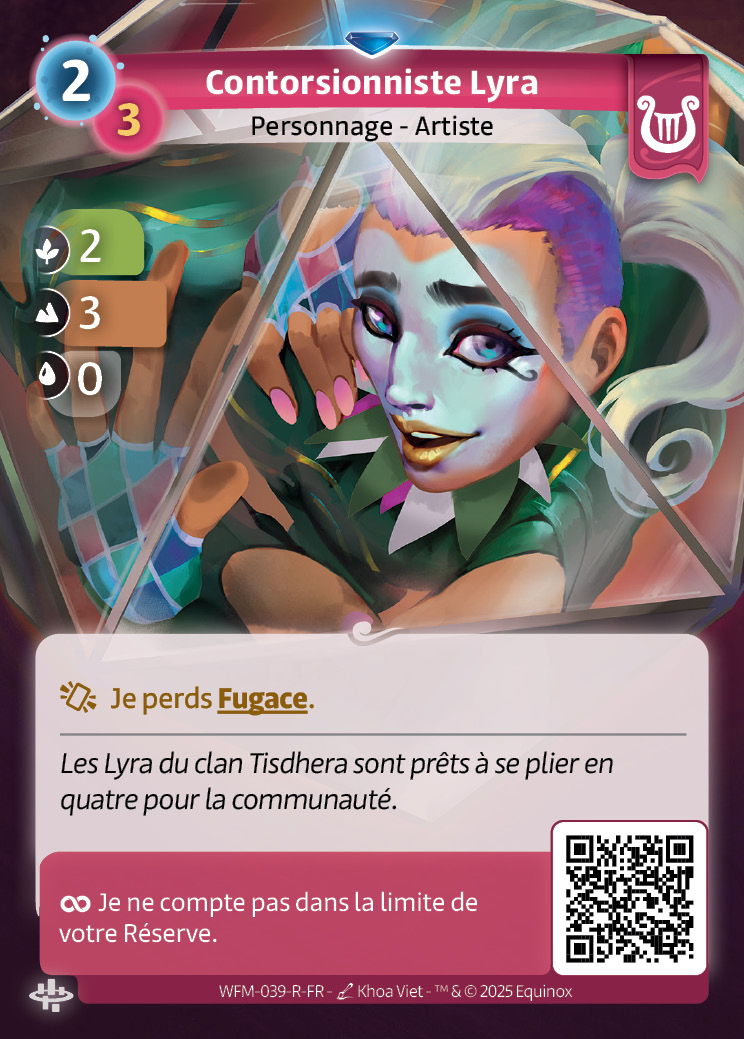 Contorsionniste Lyra