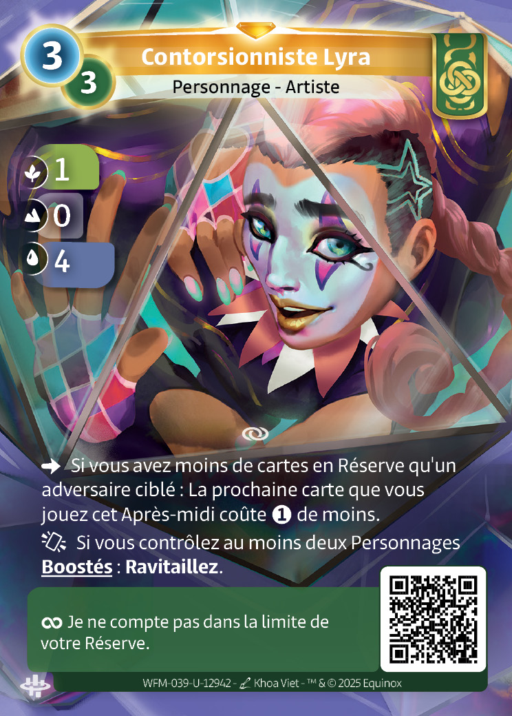Contorsionniste Lyra