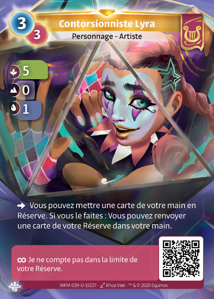 Contorsionniste Lyra