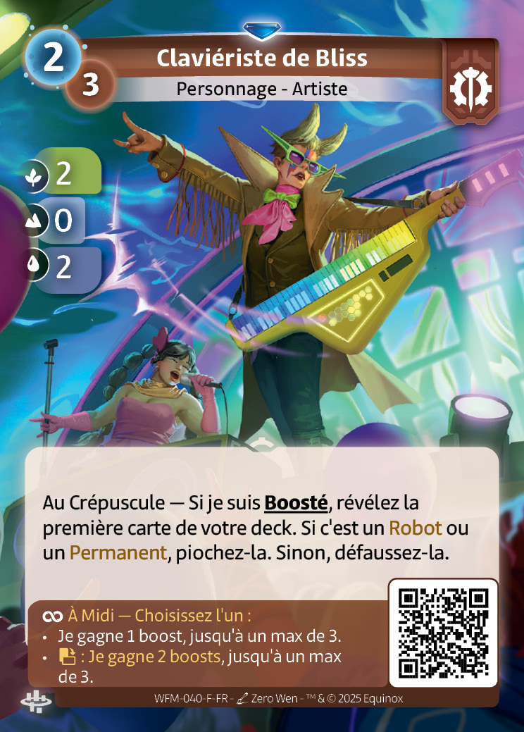 Claviériste de Bliss