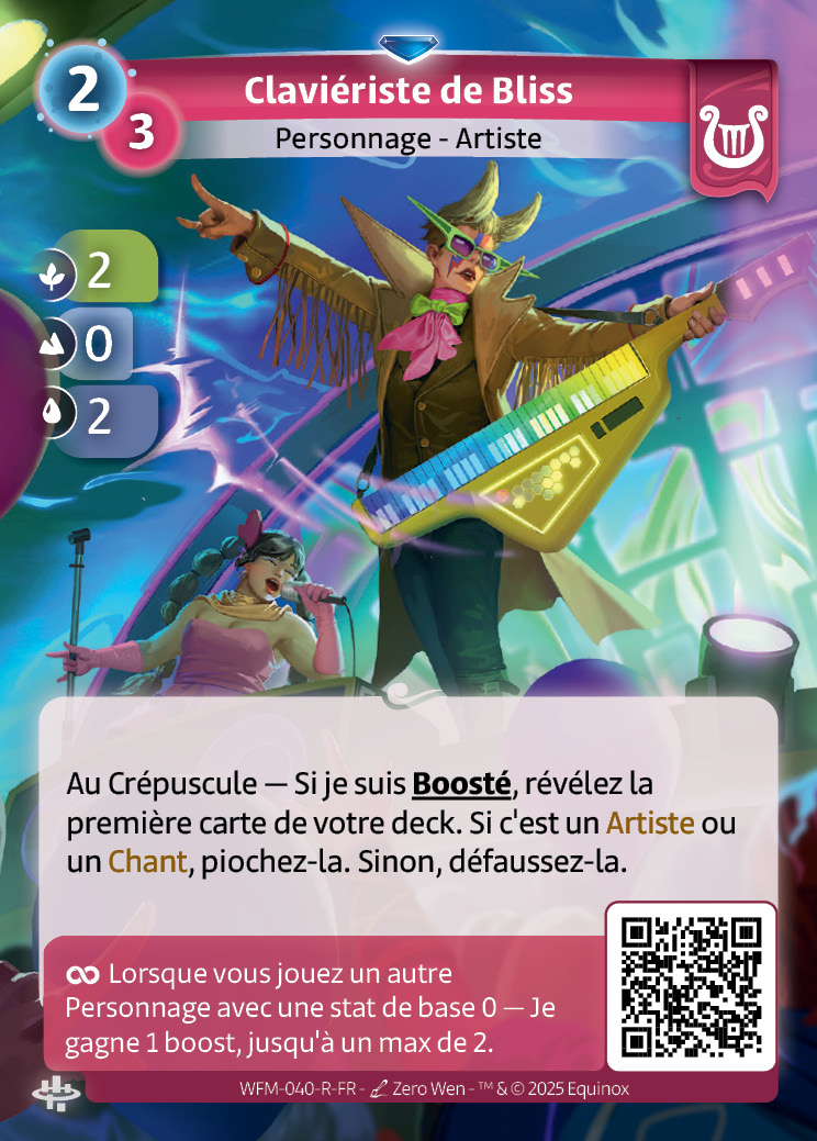 Claviériste de Bliss