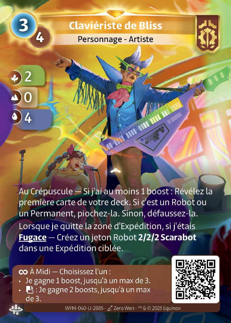 Claviériste de Bliss