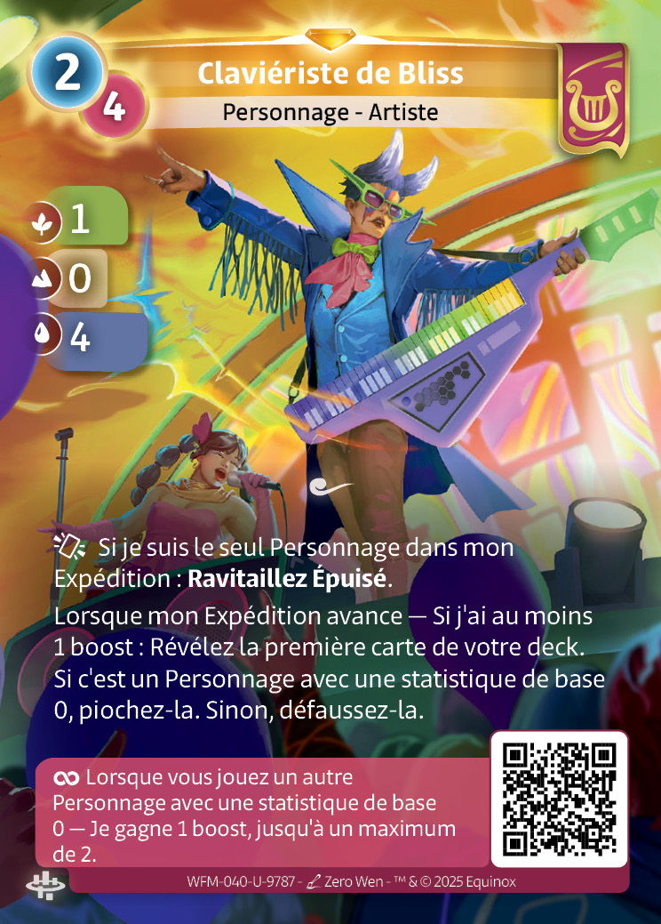 Claviériste de Bliss