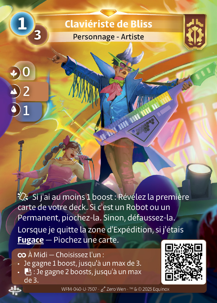 Claviériste de Bliss