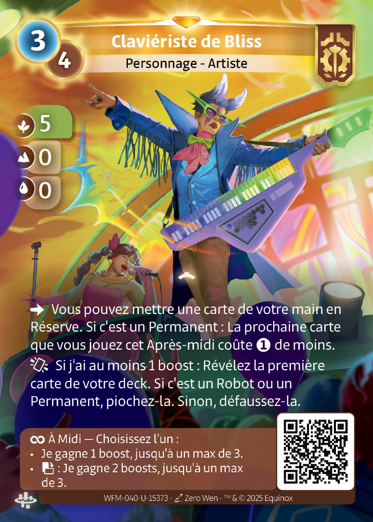 Claviériste de Bliss