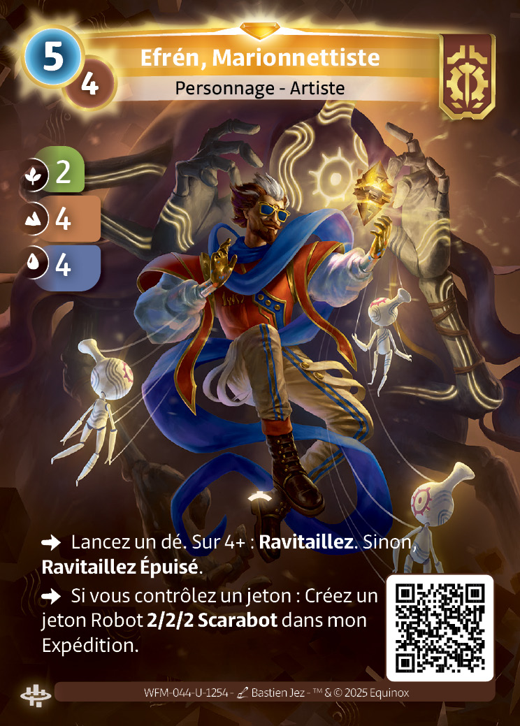 Efrén, Marionnettiste