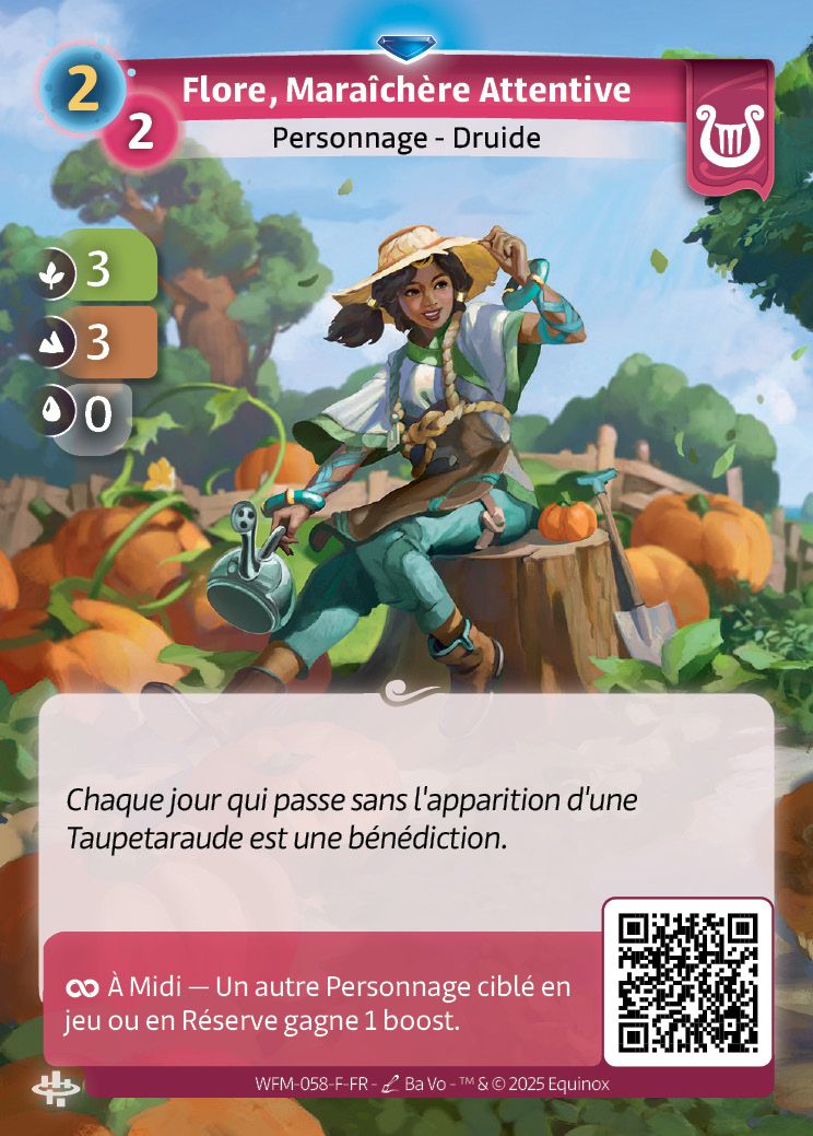 Flore, Maraîchère Attentive