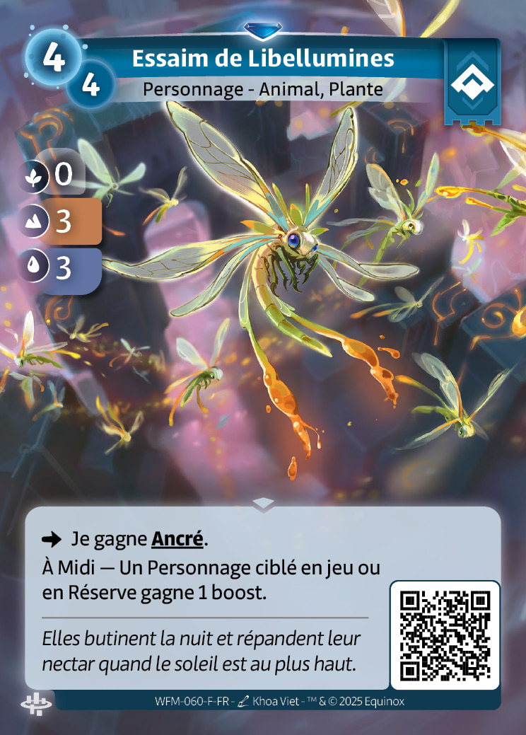 Essaim de Libellumines