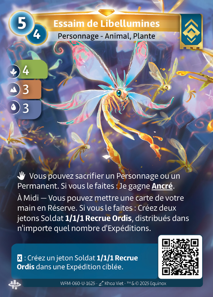 Essaim de Libellumines