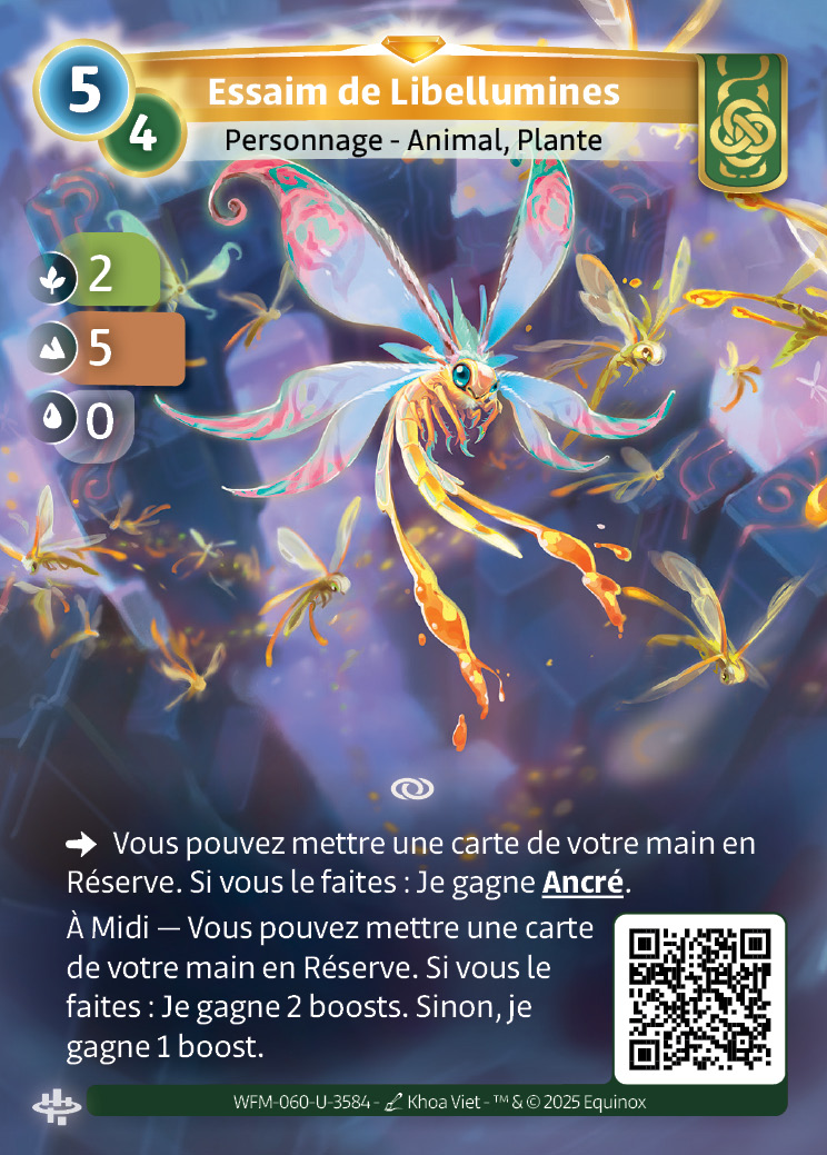 Essaim de Libellumines