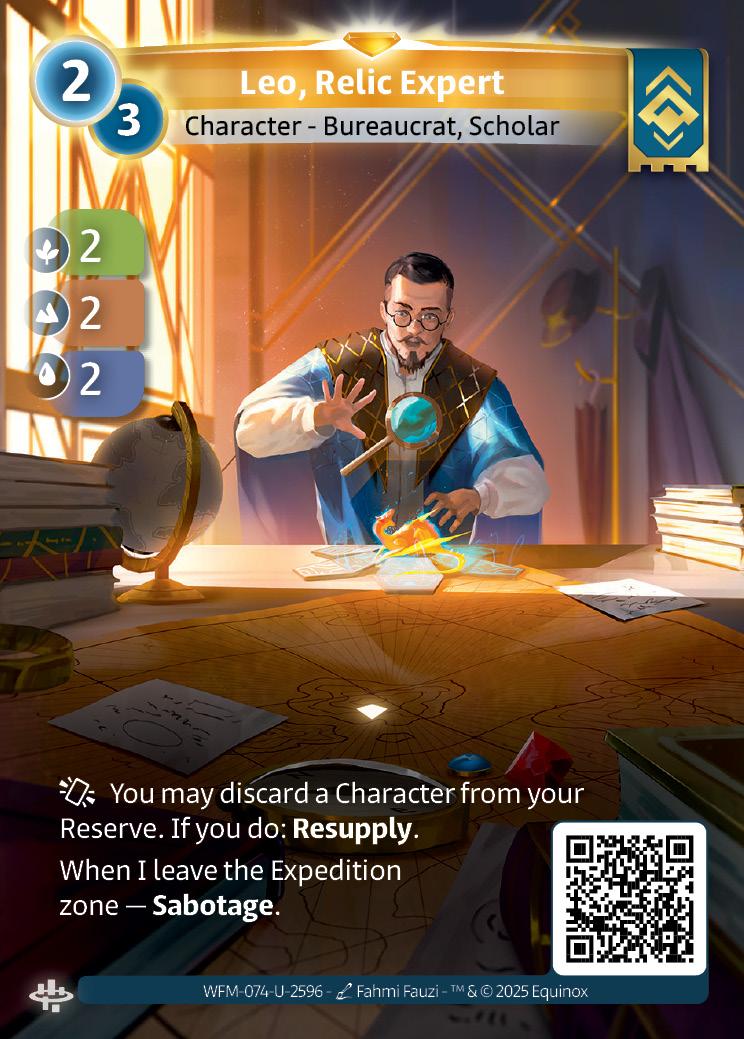 Leo, Relic Expert