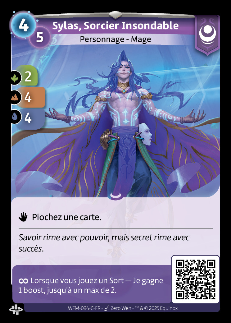 Sylas, Sorcier Insondable