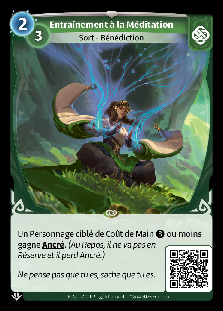 Entraînement à la Méditation