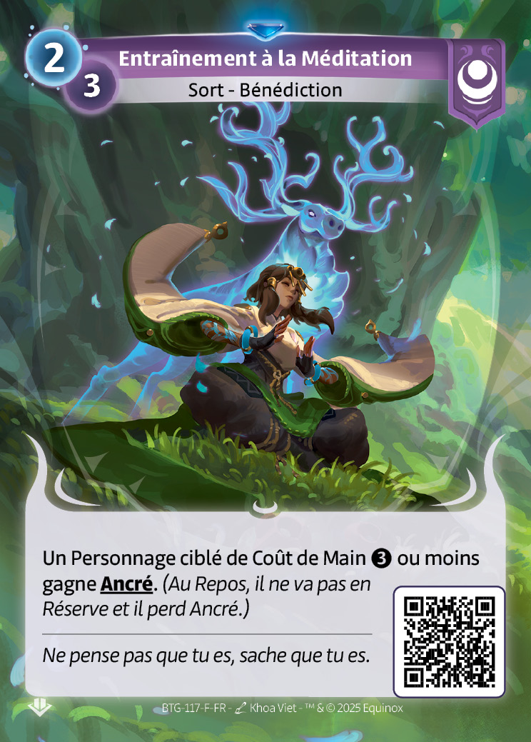 Entraînement à la Méditation