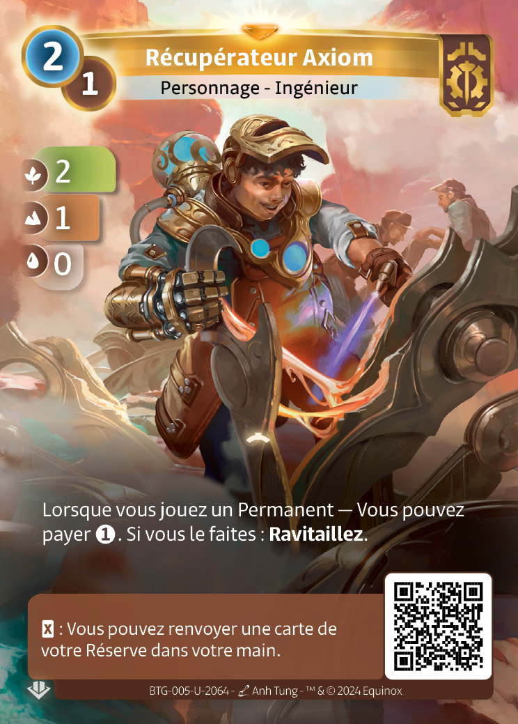 Récupérateur Axiom