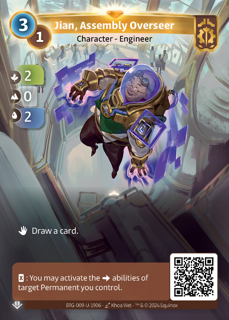 Jian, Assembly Overseer