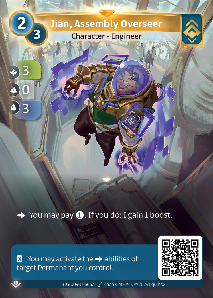 Jian, Assembly Overseer