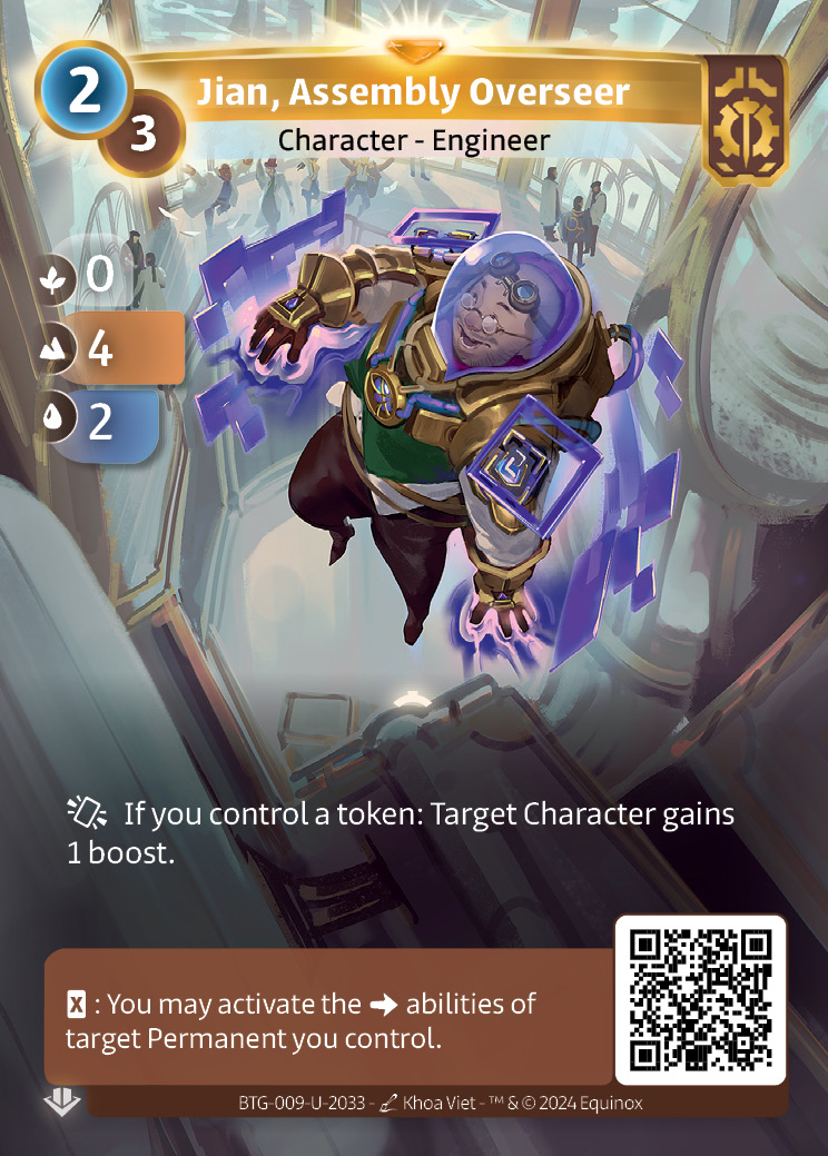 Jian, Assembly Overseer